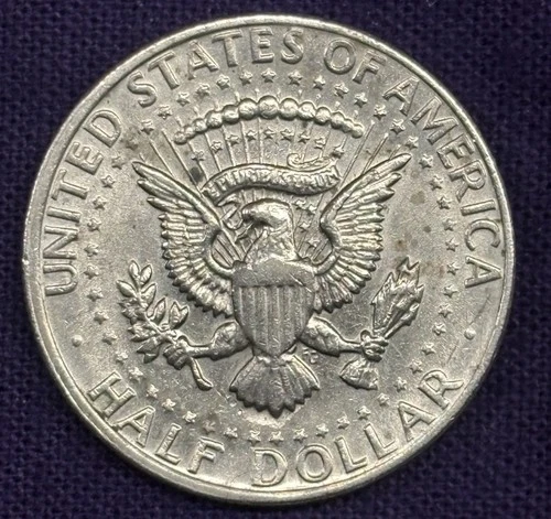 1972 US Half Dollar Fifty Cent Coin 0.50 American Cent Q168