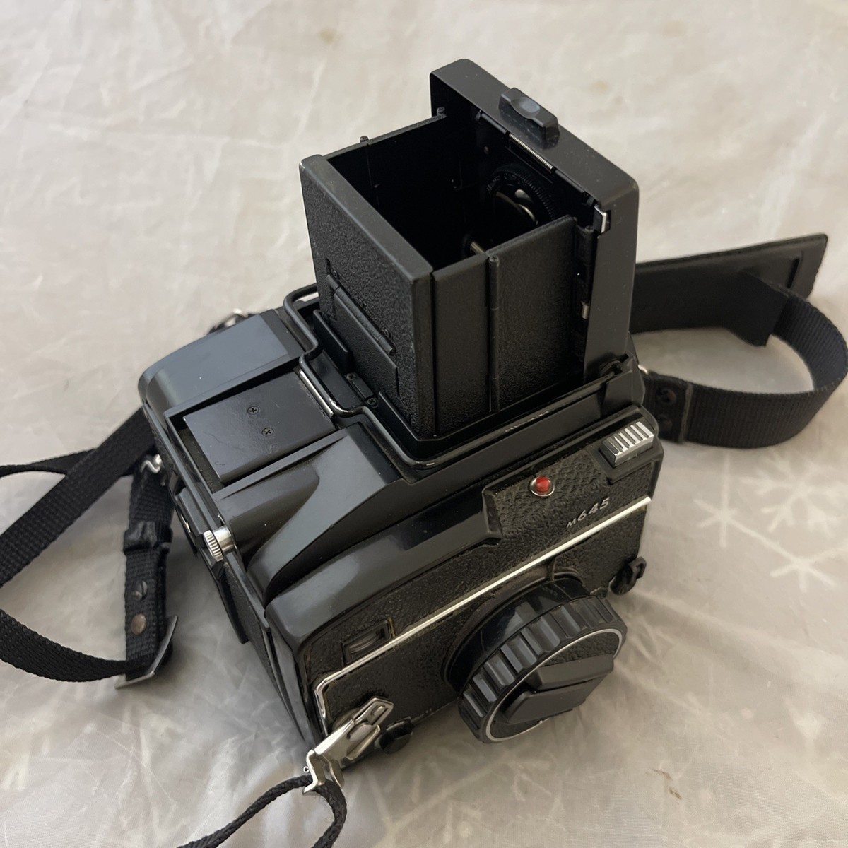 Mamiya M645 Body W/ Waist Level Finder Medium Format Camera Body