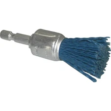 Dico Nyalox 3/4 In. Blue Fine Drill-Mounted Brush 7200027 Dico Nyalox 7200027