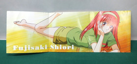 Sega Saturn Tokimeki Memorial Selection Fujisaki Shiori. lyrics card. JP. 17219