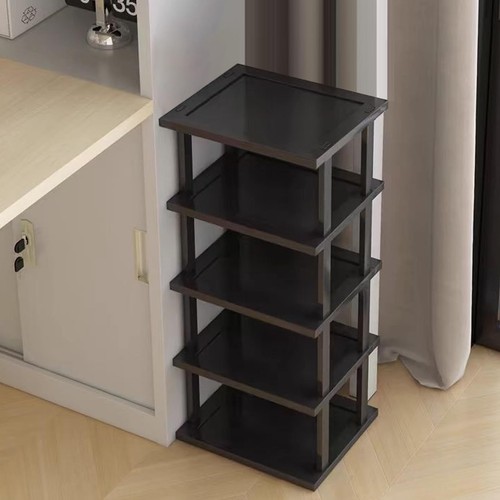 Vertical Shoe Rack - Tall Narrow Shoe Rack Organizer for Small Spaces,5 Tier ...