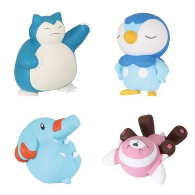 [PRE-ORDER] Pokemon Moves Snap Figures Vol. 3 Tomy Gacha (Full 4-Set)