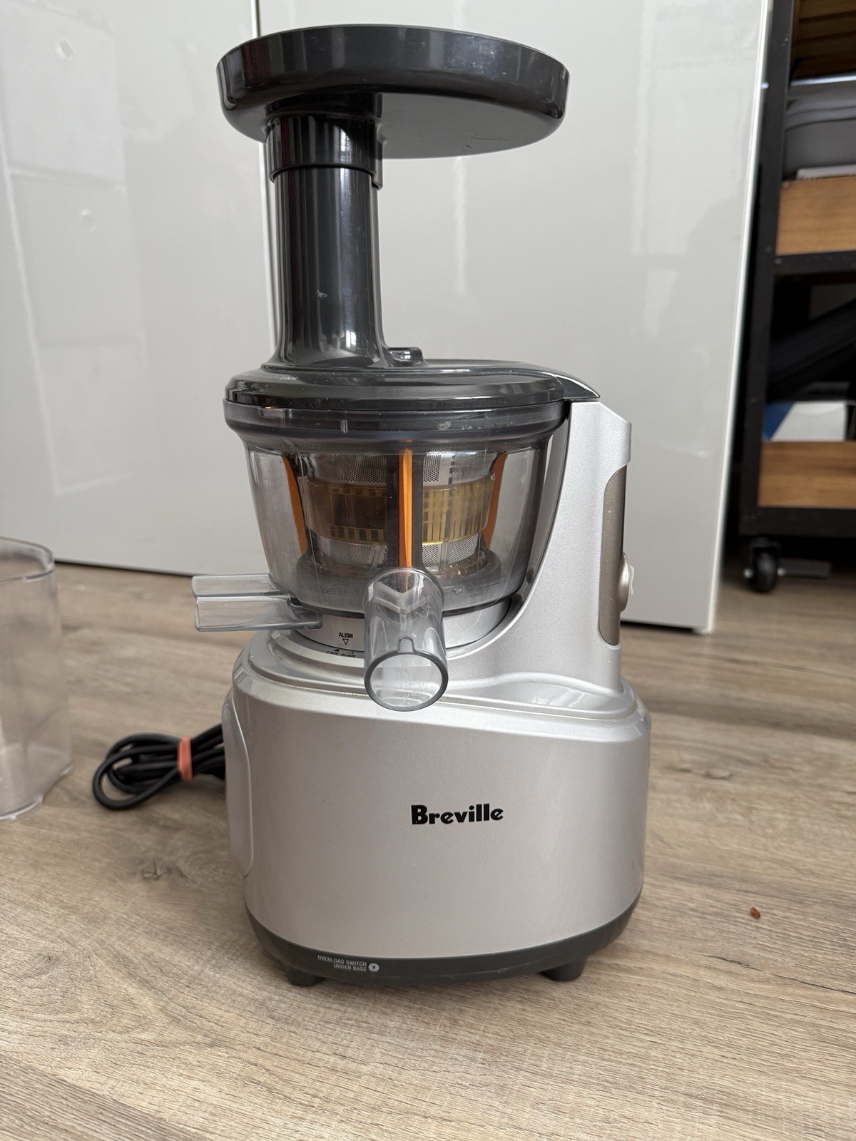 BREVILLE  BJS600XL Masticating Slow Juicer Vertical SILVER T