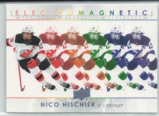 2021-22 Upper Deck Electromagnetic Nico Hischier #EM-17 New Jersey Devils