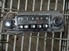 1960s Jeep Am Radio Wagoneer Gladiator Jeepster Bendix 1963-72 Fsj Kaiser