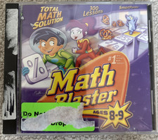 Math Blaster Ages 6-9 PC CD-ROM Learning Game 1998