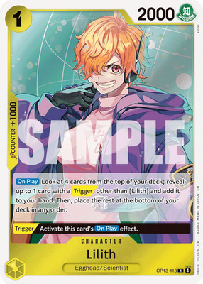 Lilith (OP13-113)   R   Geprüft Near Mint   One Piece TCG