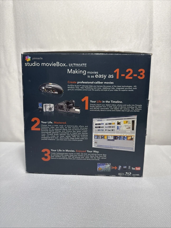 Pinnacle Systems GMBH 710-USB Studio MovieBox Ultimate -Cables Software Manuals - Image 4 of 4