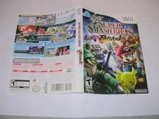 Super Smash Bros. Brawl Nintendo Wii Original Cover Art