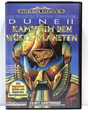 Dune II: Kampf um den Wüstenplaneten - SEGA Mega Drive - mit Anleitung - mit OVP