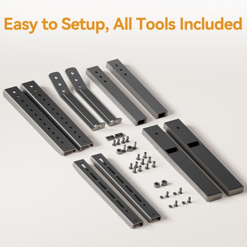 Universal TV Stand Legs for 35-75 Inch LCD/LED/OLED TVs Tabletop TV Mount Bas... - Picture 8 of 8