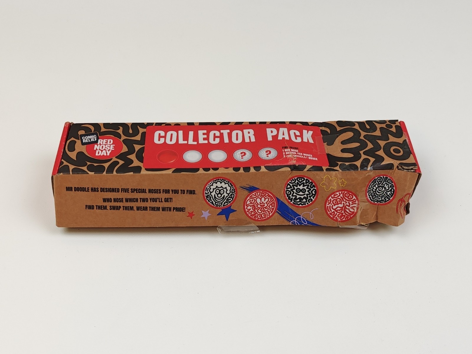 Official 2026 Red Nose Collector Pack featuring Mr Doodle - On Behalf of (READ)
