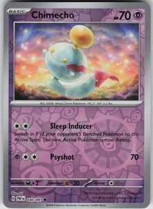 Chimecho 030/091 Reverse Holo Common Paldean Fates