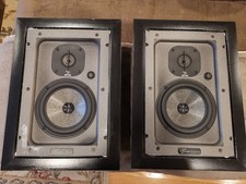 Focal Cache 406 High-End In-wall Speakers Pair Black