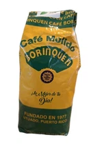 CAFE BORINQUEN BEST PUERTO RICO FRESH GROUND COFFEE 1 PACKS (14OZ Bag)