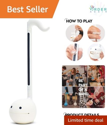 Portable Music Synthesizer Toy White Kids Teens Adults Educational Fun