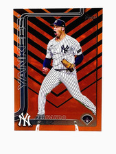 Fernando Cruz Holiday Orange & Black Foil - 2025 Topps Update Series #US163 NYY
