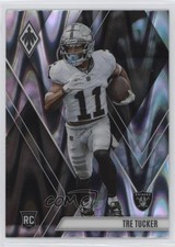 2023 Panini Phoenix Rookies Silver Seismic Tre Tucker #140 16wc