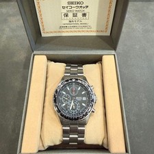 SEIKO Pilot Chronograph SND253PC Overseas Model Watch Quartz Mens Premium