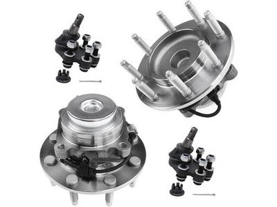 For GMC Sierra 2500 Wheel Hub and Ball Joint Kit Detroit Axle 45281FZPW