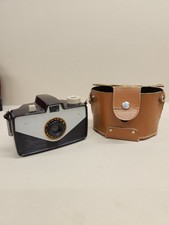 Vintage Bakelite Sawyer's Nomad 127 Film Camera With Case Untested For Parts