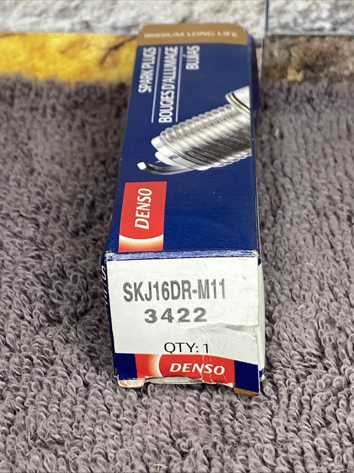 1 Denso 3422 SKJ16DR-M11 Long Life Iridium Power Plugs for HONDA ACURA NOS NIB