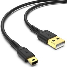 Fast Charging 3ft Mini USB Cable - USB 2.0 Connector for Cameras GPS