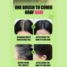 Unisex Hair Color Stick Hair Color Comb Hair Dye Stick Cover Gray Hair Wand