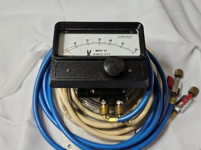 #ad Eagle Eye Differential Pressure Flow Meter EDP F3 2895 Scale Range 60quot; H20 $124.99