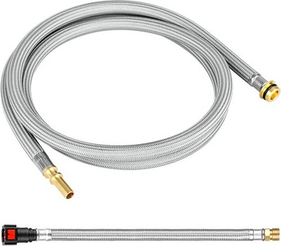 88624000 Pull-out Hose Combo Kit, for Hansgrohe 59 inches & 10.5 inches, Gray