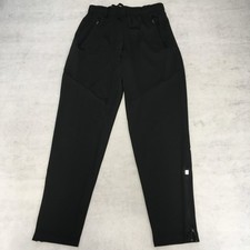 Champion Tracksuit Bottoms Mens Small Black Joggers Tapered Active Y2K Retro