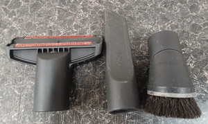 Original 3tlg Miele Werkzeugset Miele Zylinder Staubsauger Polsterbürste Fugendüse