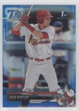 2017 Bowman Draft Chrome Blue Refractor 70th Anniversary /200 Zach Kirtley 0nr3
