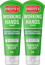 Working Hands Hand Cream for Extreme Dryness - 3 Oz Tube 2 Pack - Repairing Sk