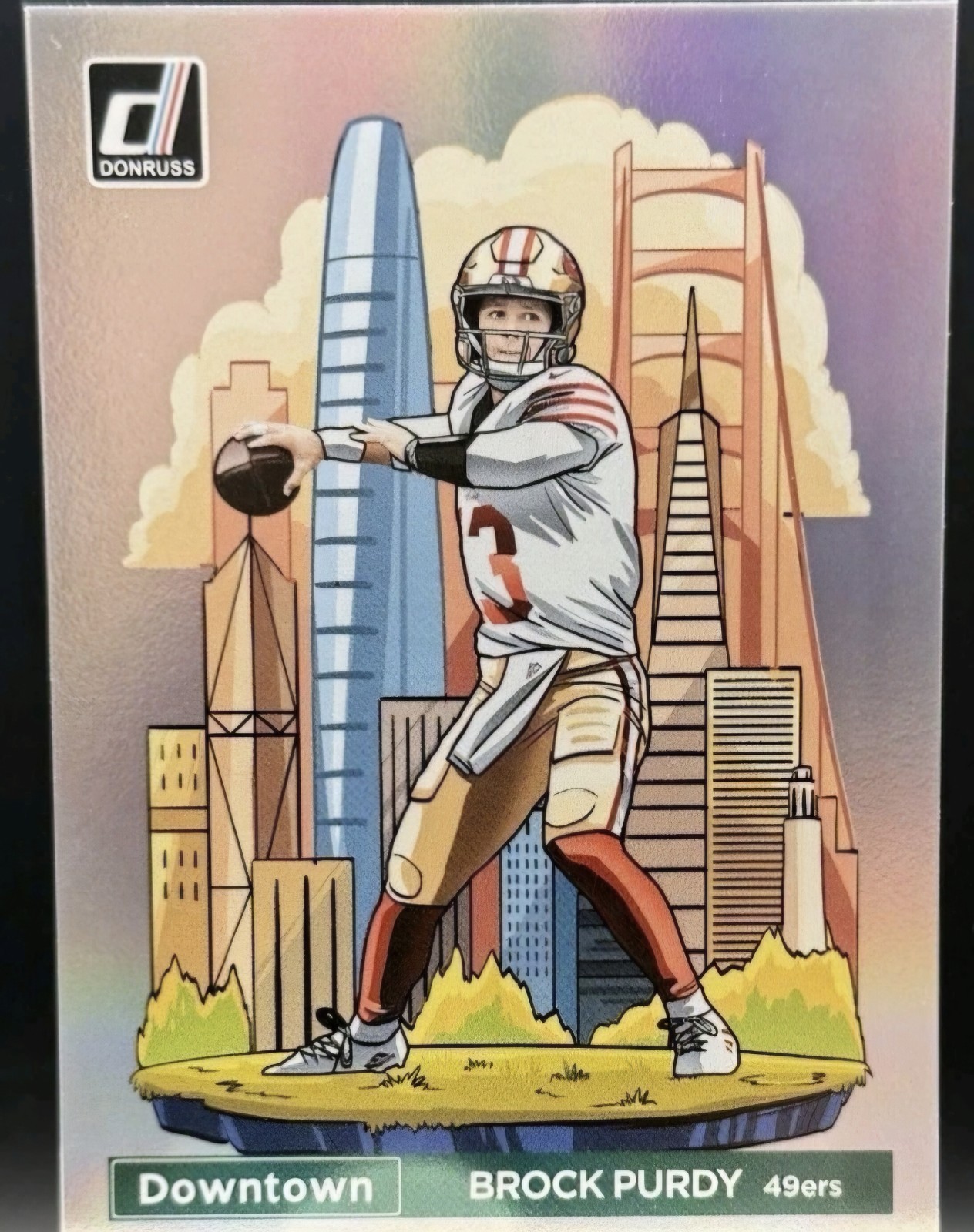 2024 Panini Donruss - Brock Purdy Downtown! #4 SSP CASE HIT San Francisco 49ers