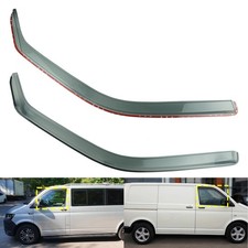 Links&Rechts Wind-Regenabweiser für VW Transporter T5 T6 T6.1 Van 2003-24 2-Tür