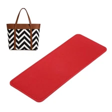 Felt Bag Base Shaper Handbag 10.83x4.33" 3mm Thick, Red