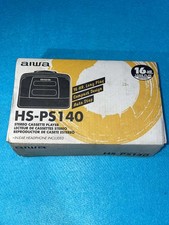 Walkman AIWA HS-PS140 portable Cassette Player New In Box Read Below