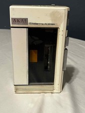 Vintage Akai PM-01 Stereo Cassette Player For Parts Only  Read Description 