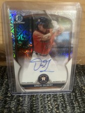 Topps 2023 Bowman Chrome Drew Gilbert Autograph BMA-DGT Astros Mega Box