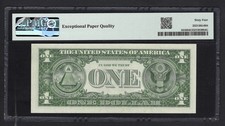 United States-Silver Certificate 1 Dollar 1957 Fr#1619 (UA Block) UNC Grade 64