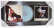 Sabrina Carpenter Signed Autographed Album Insert Man's Best Friend Framed BAS