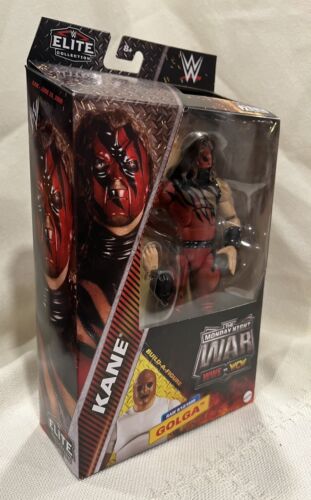 WWE Mattel Elite Monday Night War Series 6 Kane Action Figure w/ BAF Golga - NEW - Picture 3 of 6