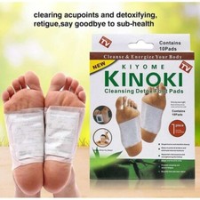 KINOKI Detox Foot Pads to Remove Toxins Deep Cleansing 10box 1box x 10patches
