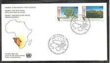 United Nations/Geneva SC # 199-200 Namibian Independence .UNPA Cachet