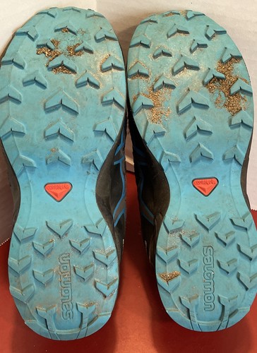 Scarpe da corsa Salomon uomo speed cross trail nere blu taglia 6 M sport outdoor - Foto 8 di 9