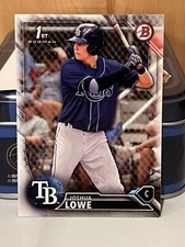 2016 Joshua Lowe Bowman Draft 1st Rookie Card RC #BD-70 Tampa Bay Rays 1T