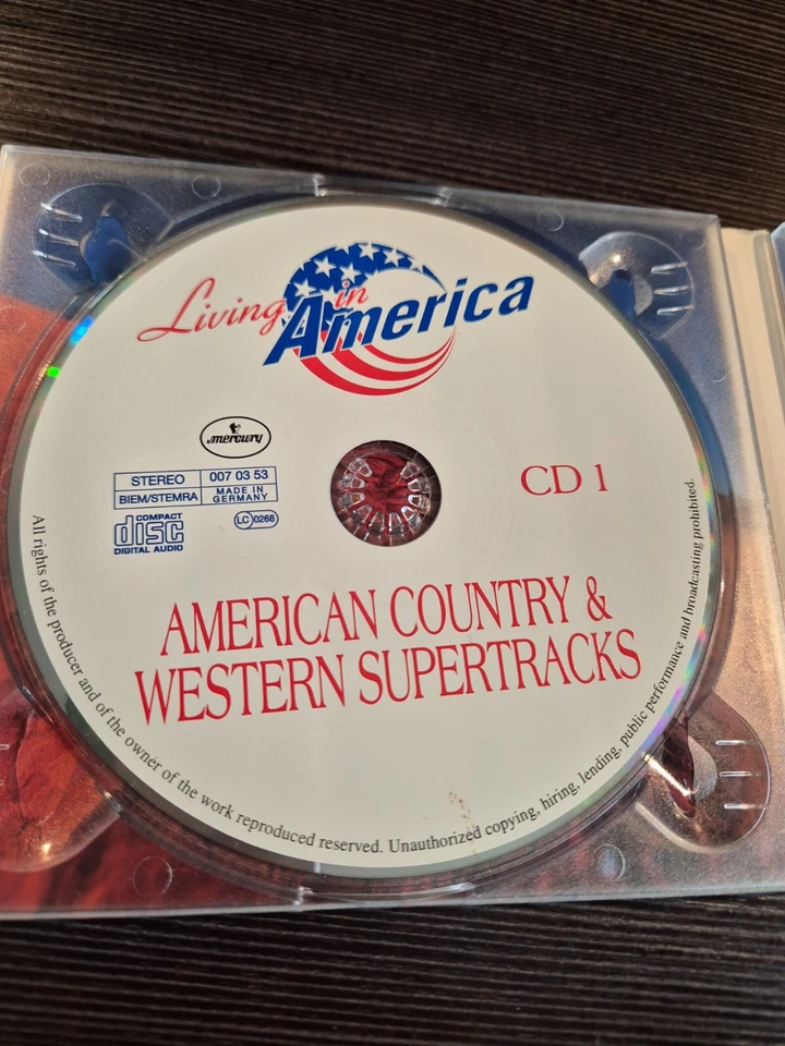Living in America - American Country & Western Supertracks  |  2 CD |  GUT - Bild 3 von 4