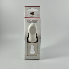 Martha Stewart Craft Punch Snowman NEW IN BOX Christmas Winter Scrapbook Cards