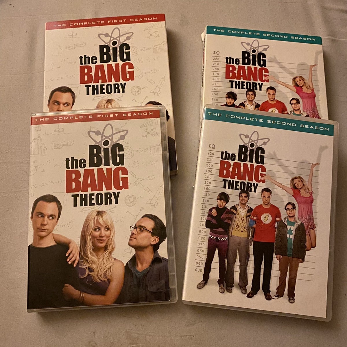 Big Bang Theory - Seasons 1-2 (DVD, 2009, 7-Disc Set) 883929083350
